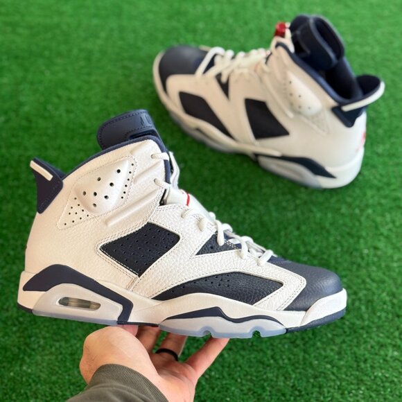 Nike Jordan 6 Retro Olympic (2024) Mens Shoes CT8529-164 NEW Multi Sz